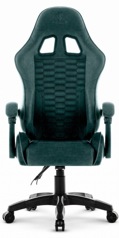 Herné kreslo HC-1000 Green - zamatová látka
