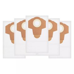 Sacchetti di ricambio per aspirapolvere industriale per aspirazione a umido e a secco 1600 W, 35 l - 5 pz.