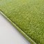 Zelený jednobarevný koberec shaggy do obývacího pokoje