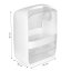 Prostoren organizator za kozmetiko 36 x 18 x 26 bela