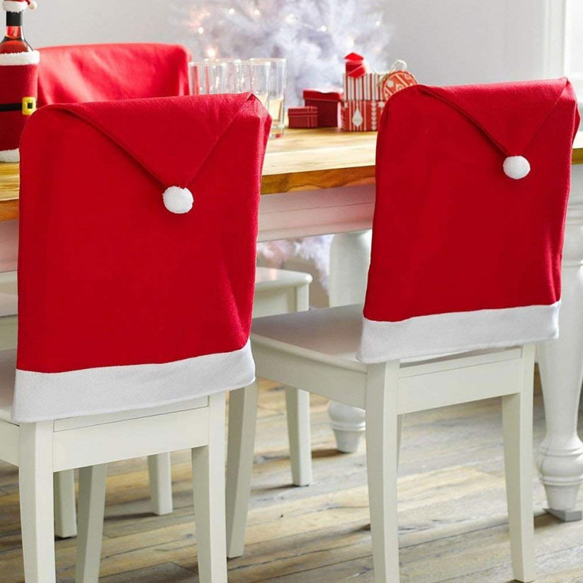Vianočné návleky na stoličky