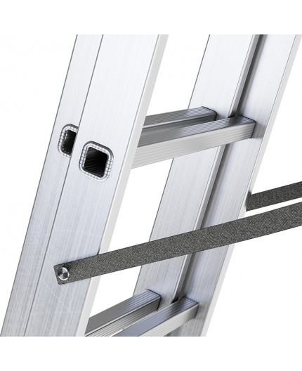 Multifunktionale Aluminium-Leiter, 3 x 7 Sprossen und 150 kg Belastbarkeit