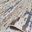 Designový koberec s melírováním hnědé béžové a modré fabry