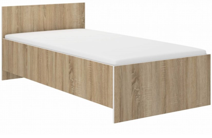 Gyermekágy JUNIOR 180 x 90 cm-es tölgyfa sonoma dekorban