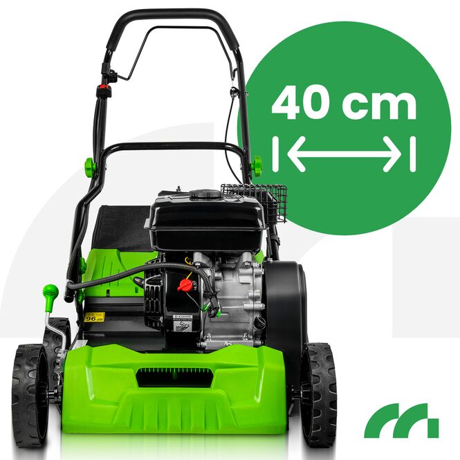 Bencinski prezračevalnik in vertikulator MALTEC MASTERLAWN-OIL4000