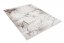 Cremefarbener Vintage-Teppich mit abstraktem Muster