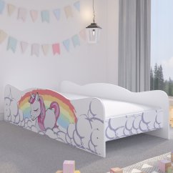 Gyönyörű fehér gyerekágy 160 x 80 cm - My Little Ponny