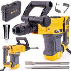 Martello demolitore con una potenza di 2900 W SDS-MAX PM-MWB-2900M