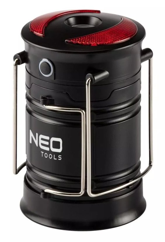 Lampada da campeggio 3in1 a batteria 200 lm - lampada da esterno con magnete