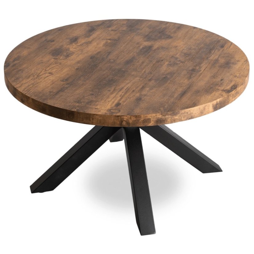 Konferenční stolek LINCOLN Ø 80 cm - různé barevné varianty