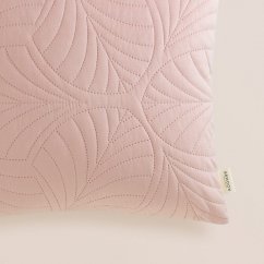 Dekoratívna obliečka na vankúš v púdrovo ružovej farbe