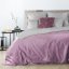Obojstranné saténové posteľné obliečky ružovej farby