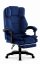 Sedia ergonomica da ufficio HC-1031 con poggiapiedi - blu