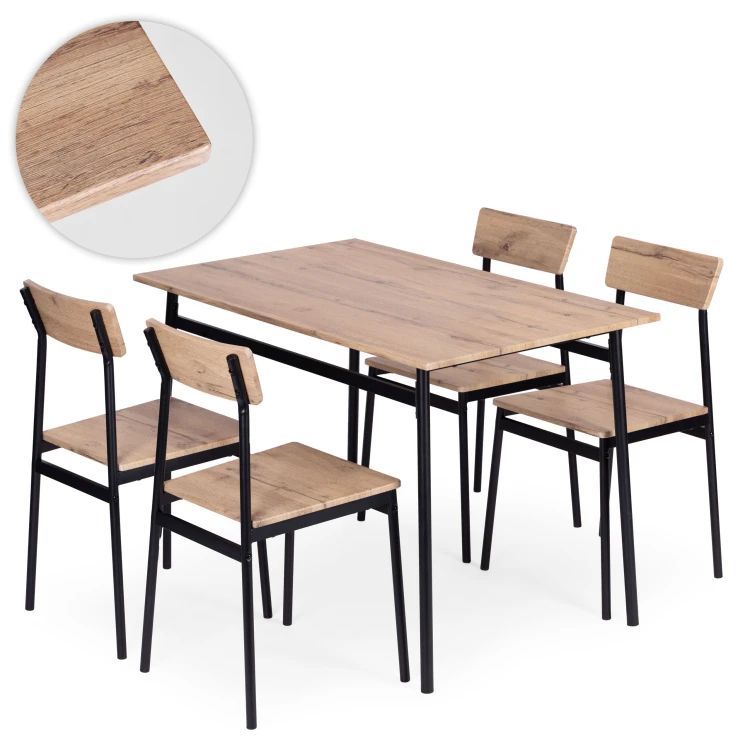 Jídelní set - stůl + 4 židle