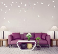 Oglinzi interioare decorative model păsări