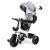 Triciclo girevole grigio con capottina ECOTOYS