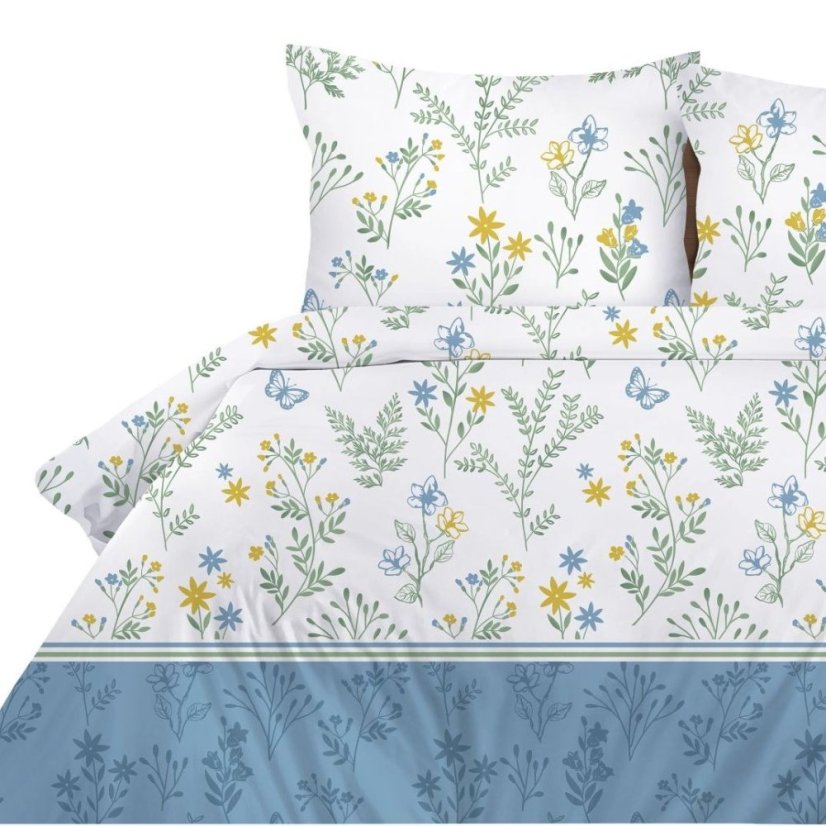 Prémiové bavlnené obliečky lúčne kvety