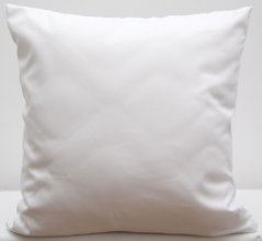 Biele dekoračné obliečky na vankúše