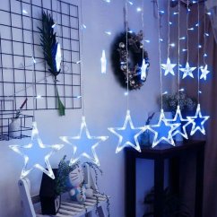 Lepe božične lučke v modri barvi 4m 138 LED