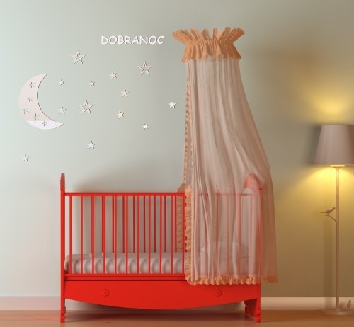 Oglindă pentru copii de perete Good night