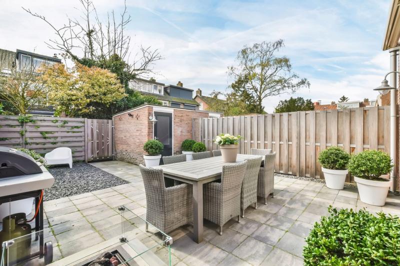 Set záhradného nábytku sivý GARDENLINE