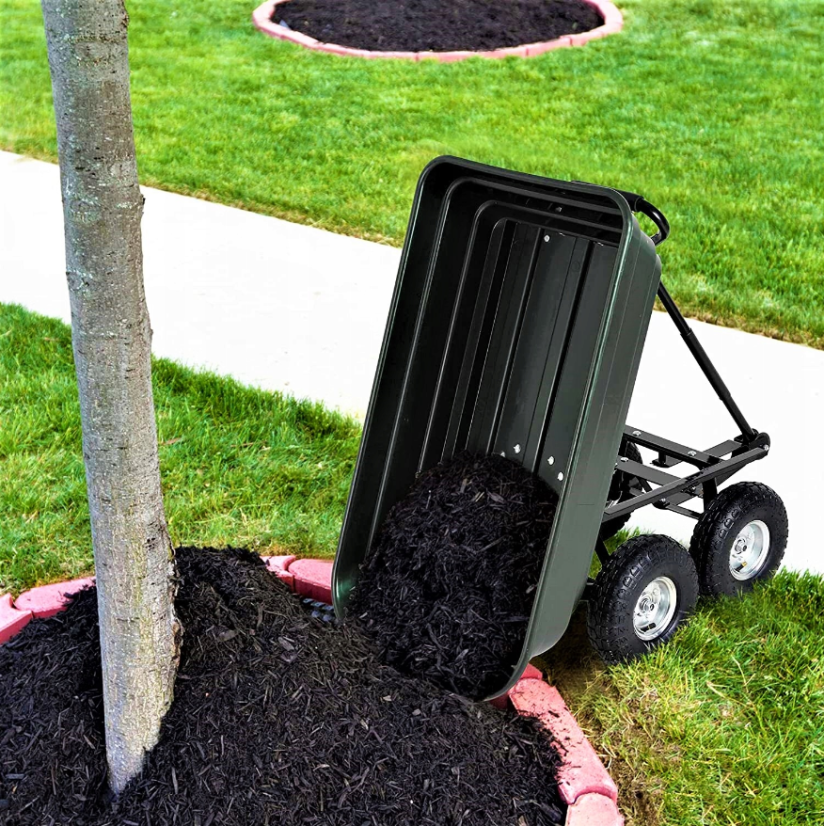 Zahradní vozík GARDENLINE černý