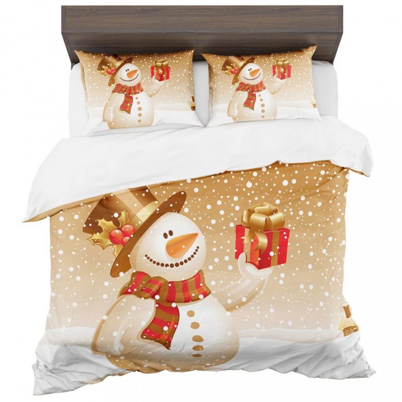 Luxusné posteľné obliečky s vianočným motívom