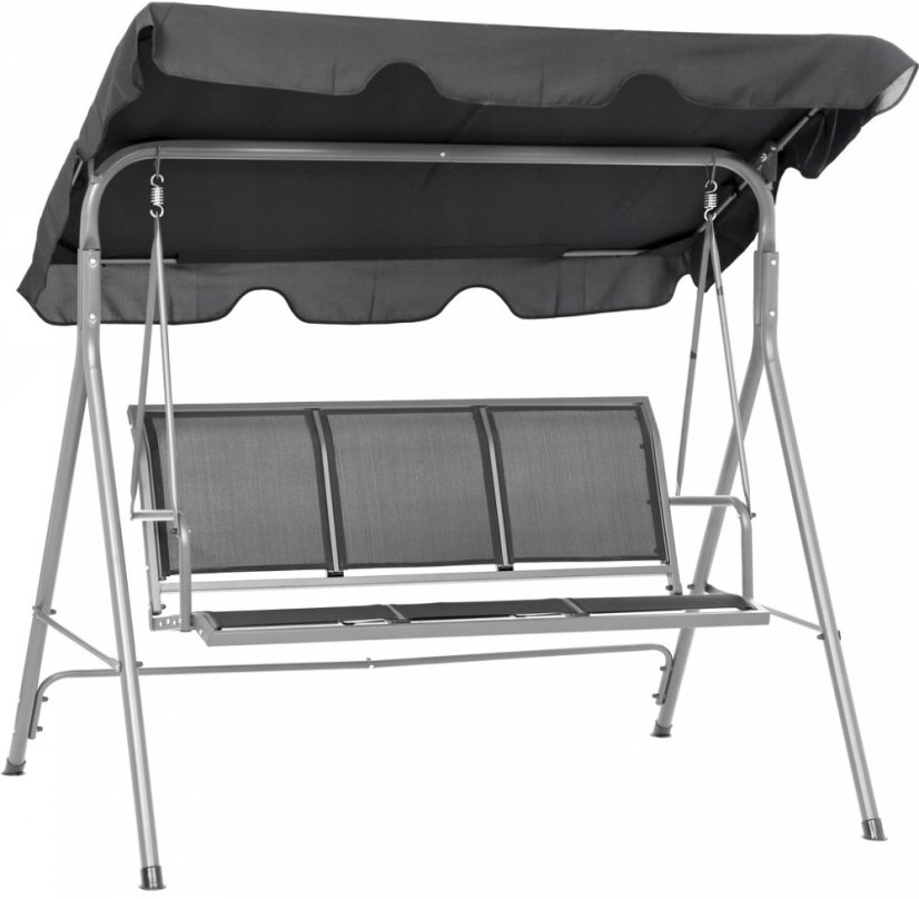 Gartenschaukel grau COMFORT