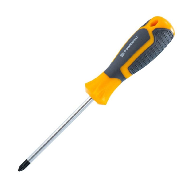 Sada ergonomických skrutkovačov Powermat 8 ks – magnetické hroty, Cr-V oceľ