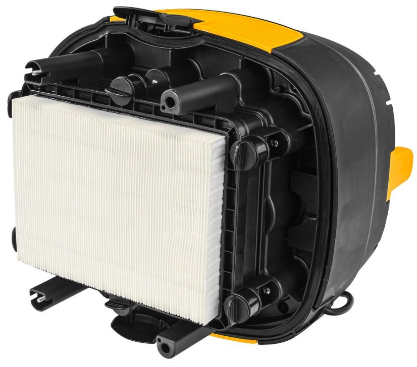Ipari porszívó 1600 W zsák nélküli 30 l-es ipari porszívó HEPA szűrővel és szerszámos fiókkal POWERMAT PM-OD-1600T-PRO