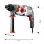 Schlagbohrmaschine SDS+ 710 W im Koffer