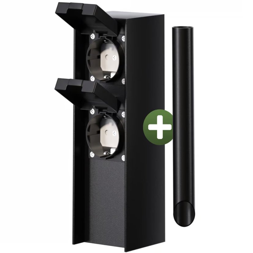Stâlp cu prize pentru grădină 2 x 230 V
