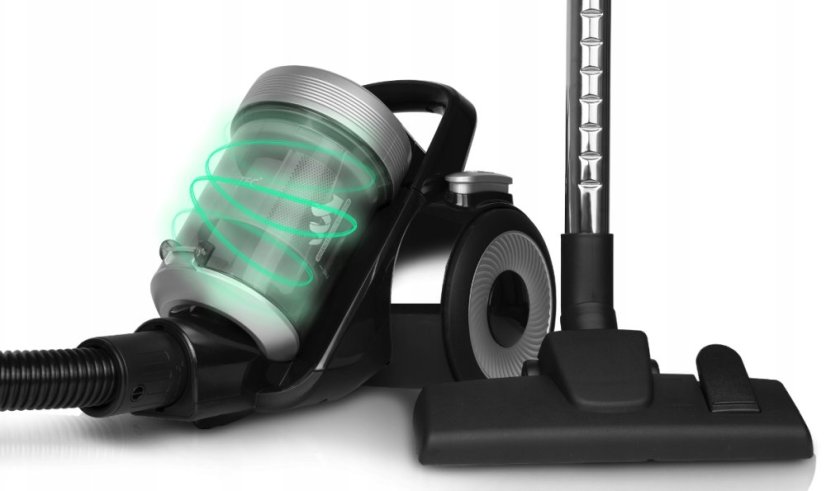 Bezvreckový vysávač so sadou nástavcov 4000W