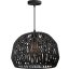 Viseća lampa od jutenog užeta - Boja: Bež