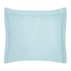 Bellissima federa decorativa in cotone azzurro NOVA COLOR 