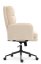 Scaun de birou HC-1021 cu tapițerie „ TEDDY ” – crem