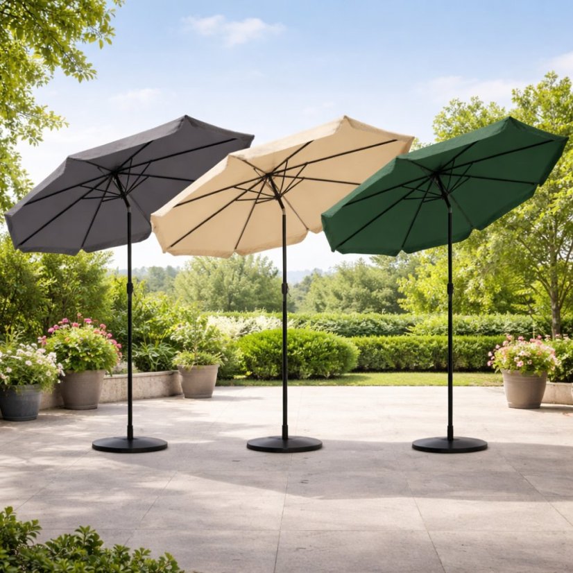 Ombrellone da giardino grande con inclinazione - 300 cm