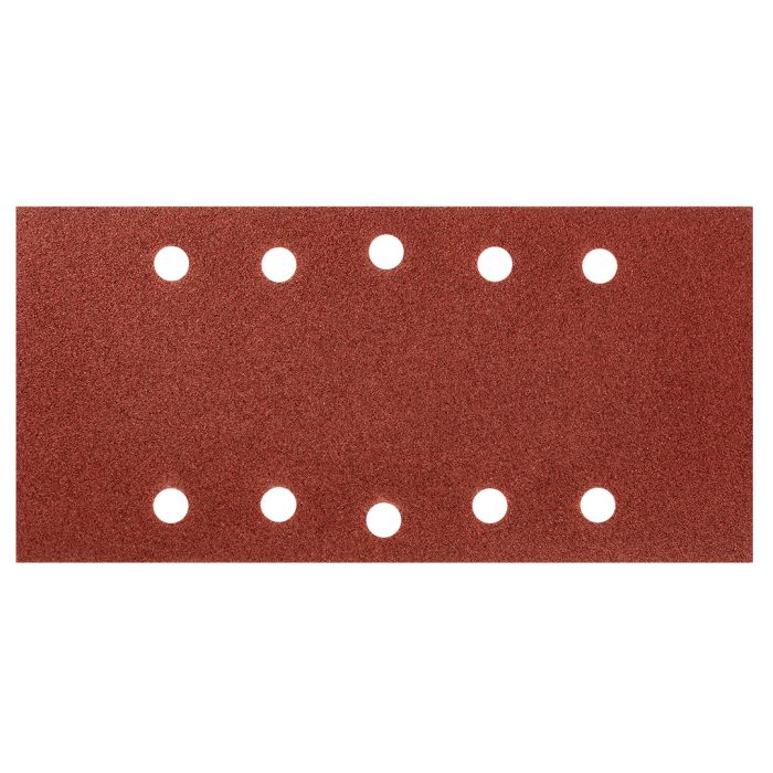 Șmirghel velcro 115 x 230 mm, K100, 5 buc, cu găuri 54H004 GRAFIT