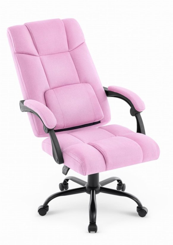 Ergonomska uredska stolica CABRO C505 do 150 kg roza