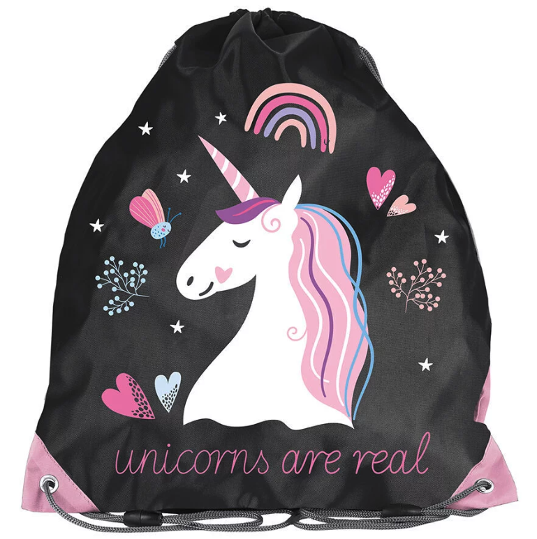 Dievčenský školský set Paso Unicorn – 5-dielna školská súprava s taškou a doplnkami