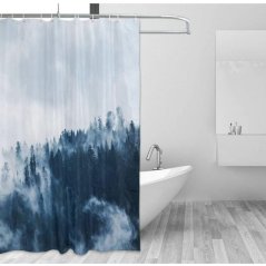 Sprchový závěs o rozměrech 200 x 180 cm