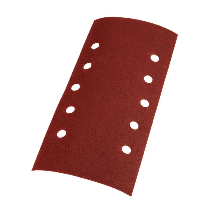 Șmirghel velcro 115 x 230 mm, K180, 5 buc, cu găuri 54H006 GRAFIT