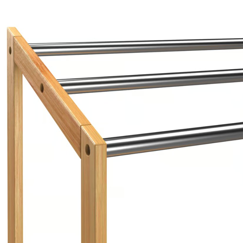 Bambusz törölközőtartó - 2 darabos szett