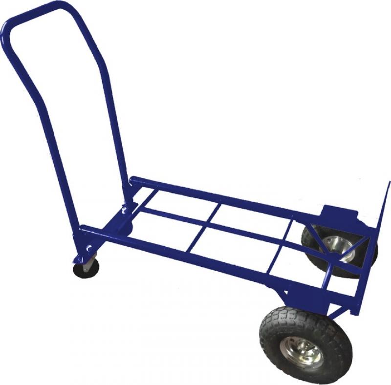 Transportni voziček do 150 kg v modri barvi