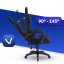 Herní židle HC-1008 Mesh Blue