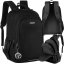 Rucsac negru din material durabil - dimensiuni multiple
