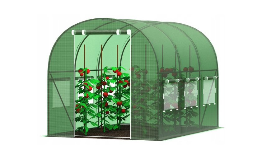 Kvalitný záhradný fóliovník 2,5 x 5 m