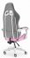 Herné kreslo Rainbow Pink Gray Mesh