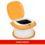 Baby Travel Potty Lion - Összecsukható hordozható bili egészségügyi zacskókkal