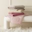 Cuvertură de pat din catifea roz Feel 170 x 210 cm